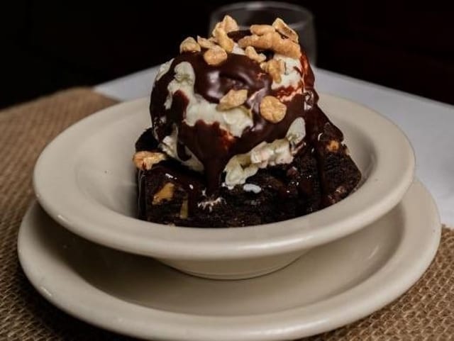 Brownie Sundae.