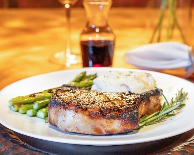 12oz Bone in Center Cut Pork Chop.